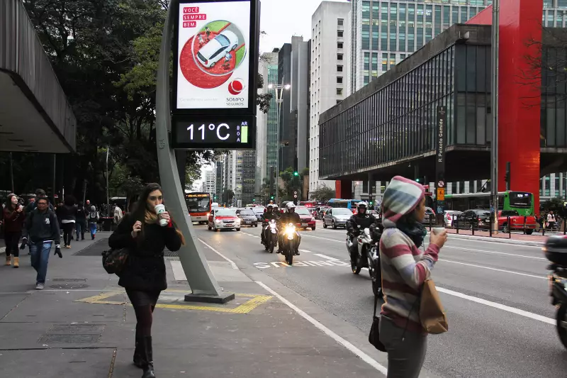 Frente fria intensa congela São Paulo: veja as temperaturas mínimas desta terça-feira