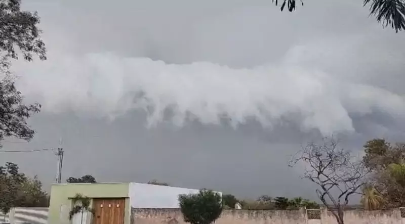 Frente fria intensa provoca temporais em Mato Grosso do Sul; saiba até quando continua o alerta