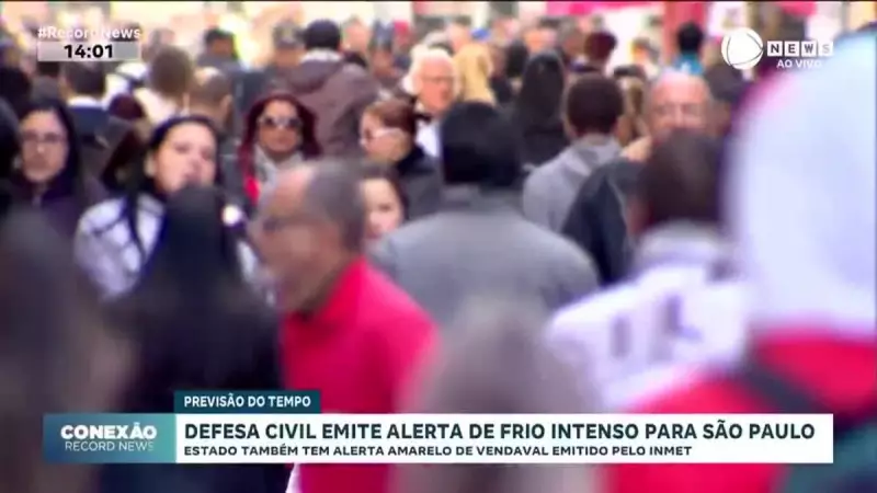Frio Intenso Chega a São Paulo: Defesa Civil Emite Alerta e Dá Orientações para Proteção