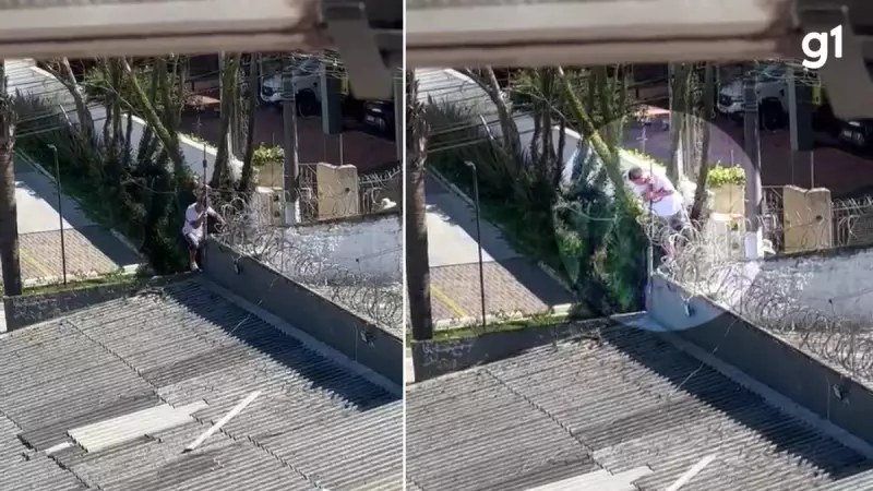 Fuga Ousada: Homem Escapa de Instituto Penal pelo Telhado no RS; Vídeo Impressiona