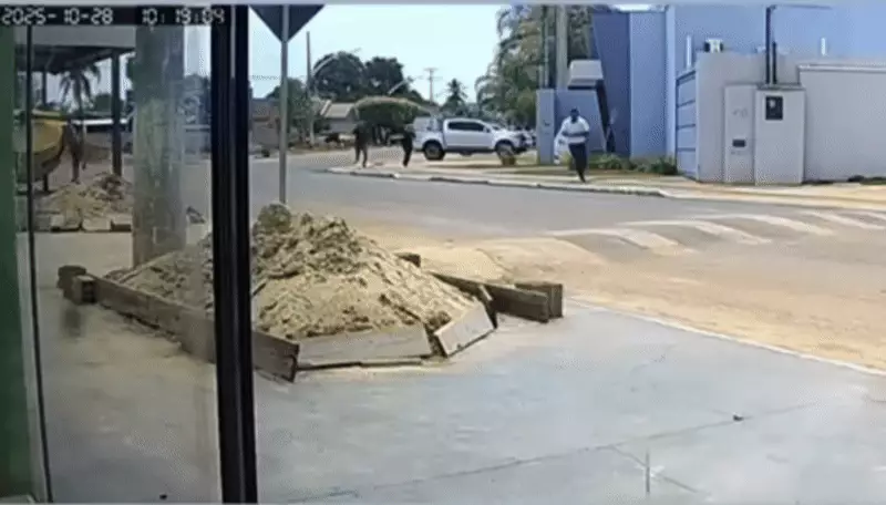 Fuga Ousada: Preso por Tentativa de Homicídio Escapa Algemado de Fórum no MS