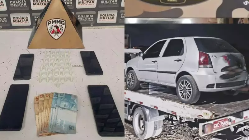 Funcionário da Prefeitura de Divinópolis é flagrado entregando cocaína e tenta intimidar policiais