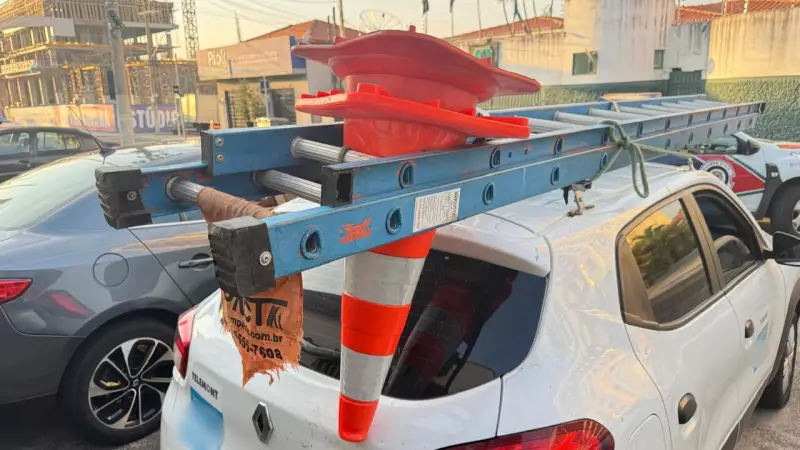 Golpe Ousado: Trio é Preso ao Furtar Fios com Carro Falso de Empresa de Telefonia em Indaiatuba