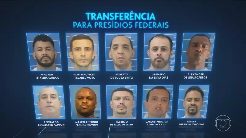 Governo aceita transferir chefes do Comando Vermelho para presídios federais em medida de segurança