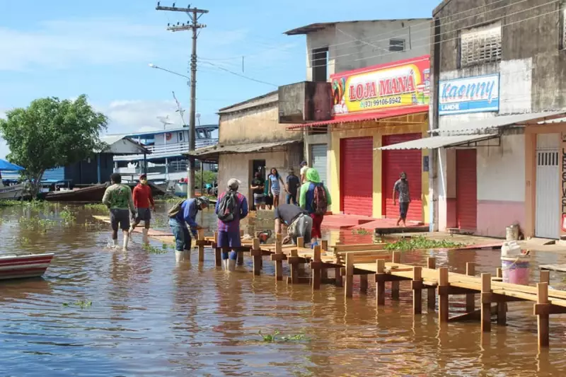 Governo Federal investe mais de R$ 70 mil em ações de proteção contra desastres em Óbidos