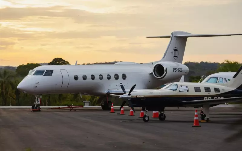 Gusttavo Lima: Descobertos jatos de luxo avaliados em R$ 100 milhões em mansão do cantor