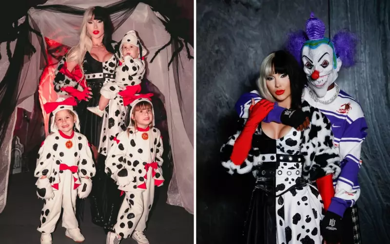 Halloween em Família: Virgínia Fonseca e Vini Jr. Celebração com os Filhos em Madri