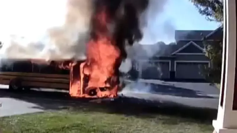 Heróis Salvam 22 Crianças de Ônibus Escolar em Chamas nos EUA — Veja o Vídeo Dramático
