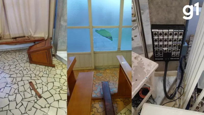 Homem é preso após invadir igreja e furtar dinheiro de ofertas em Arapuatanga, MT | Caso choca comunidade local