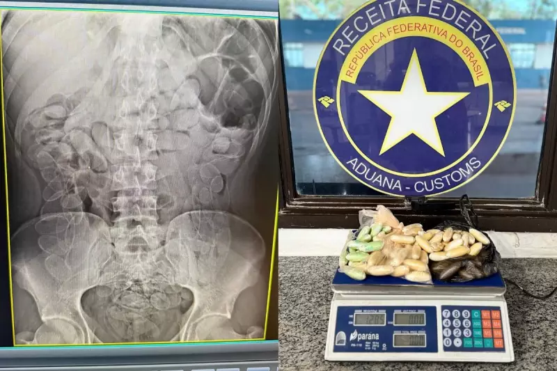 Homem engole 90 cápsulas de droga em tentativa de burlar fiscalização na fronteira de MS