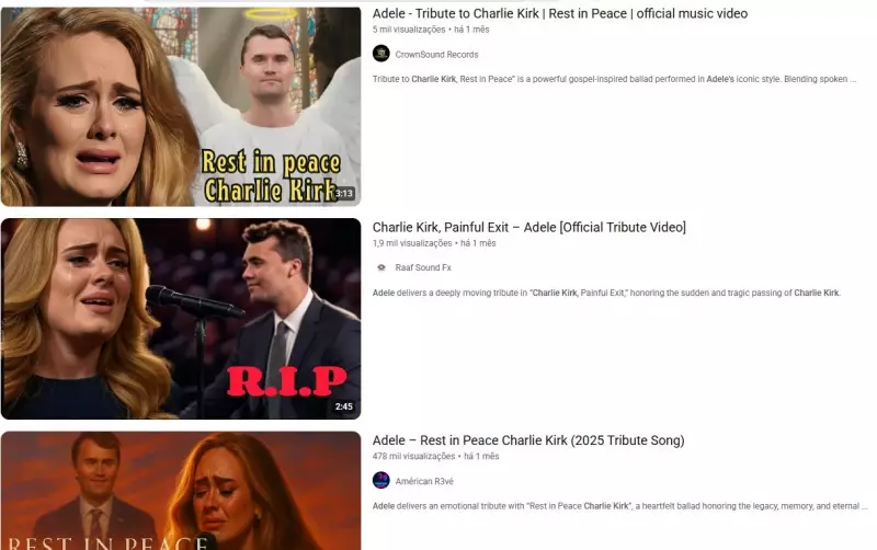 IA Musical em Excesso: Adele 'canta' homenagem a Charlie Kirk em deepfake que preocupa o mercado