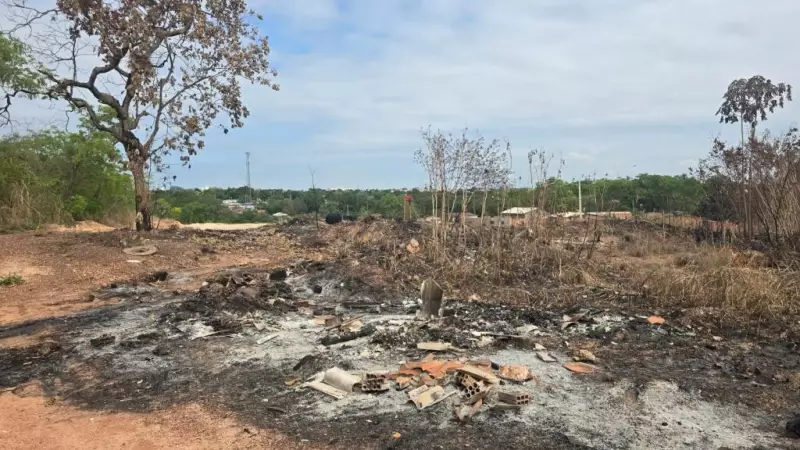 Idoso de 73 anos é preso por causar incêndio em área urbana de Cuiabá | Caso choca moradores