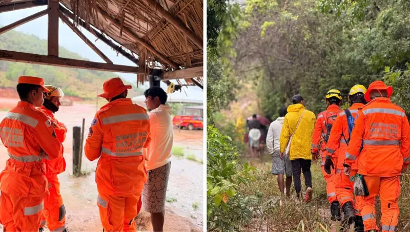 Idoso indígena desaparece em mata da Reserva Maxacali em Ladainha; bombeiros intensificam buscas