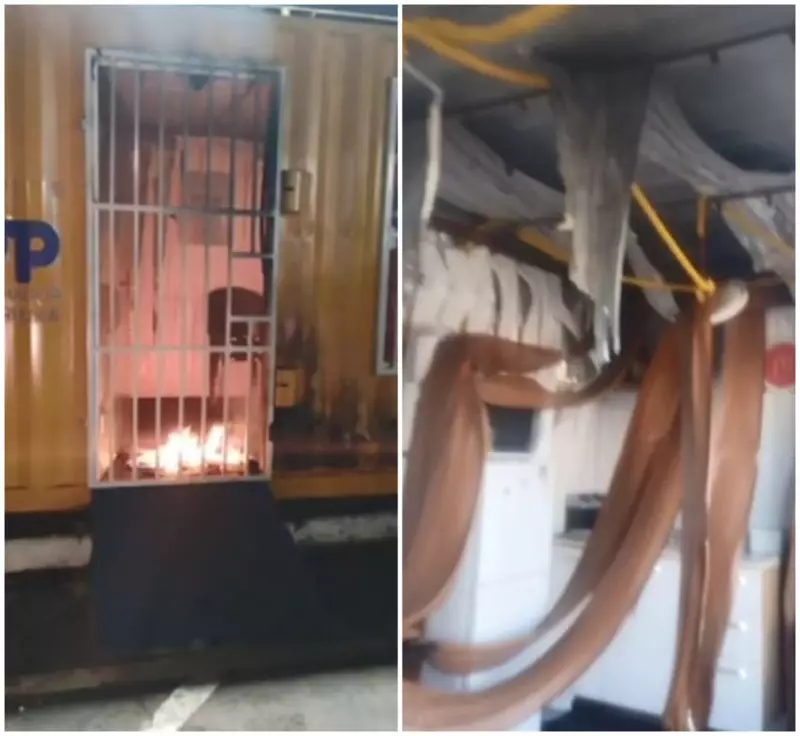 Incêndio de Grandes Proporções Devasta Ponto de Apoio de Motoboys em São Carlos