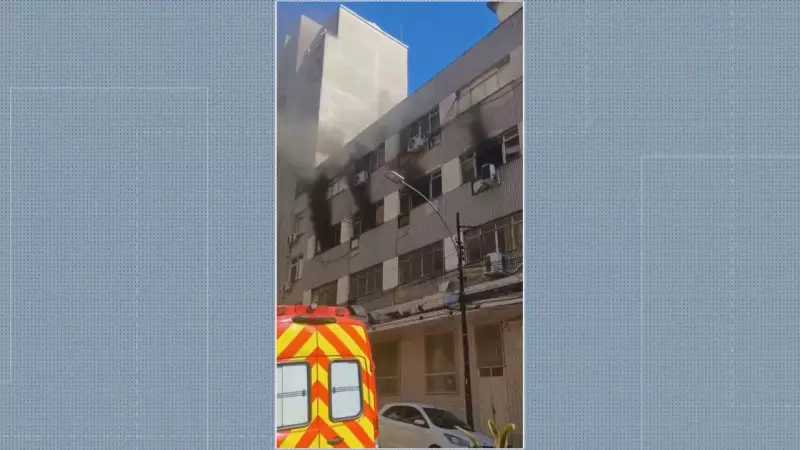 Incêndio em Escola de Teatro na Glória: Feridos em Cenário de Pânico no Rio