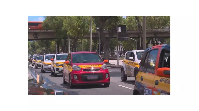 Instrutores de Autoescola Paralisam Rio em Protesto por Melhores Condições de Trabalho