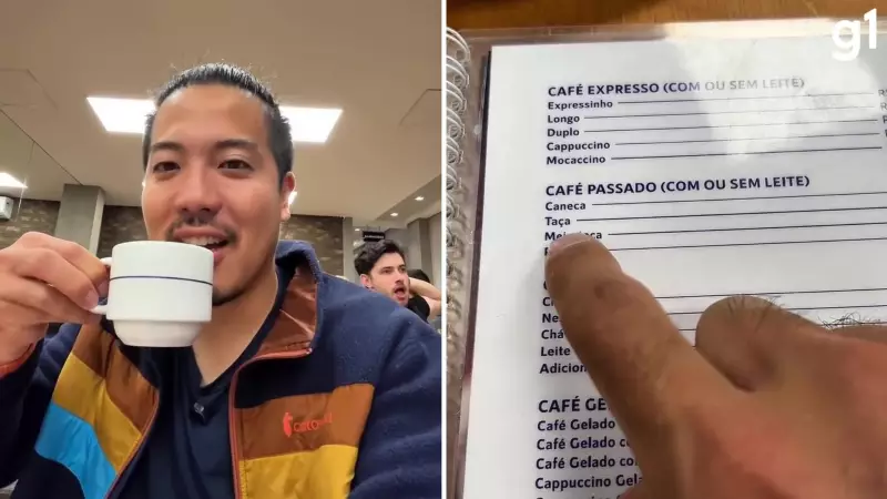 Japonês Perdido na Padaria Viraliza com Confusão no Cardápio Brasileiro | Vídeo Engraçado