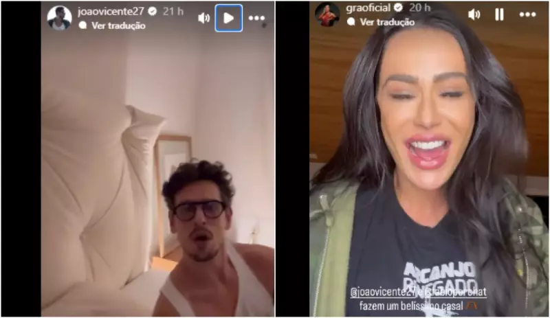João Vicente e Gracyanne: O Desabafo de Cada Um Após Desmentirem Rumores de Romance