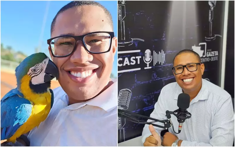 Jornalista Hiago Miguel morre tragicamente em Goiás após acidente doméstico