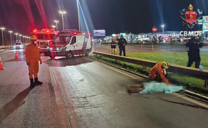 Jovem de 18 anos perde a vida ao tentar atravessar rodovia no DF: tragédia alerta para perigos no trânsito