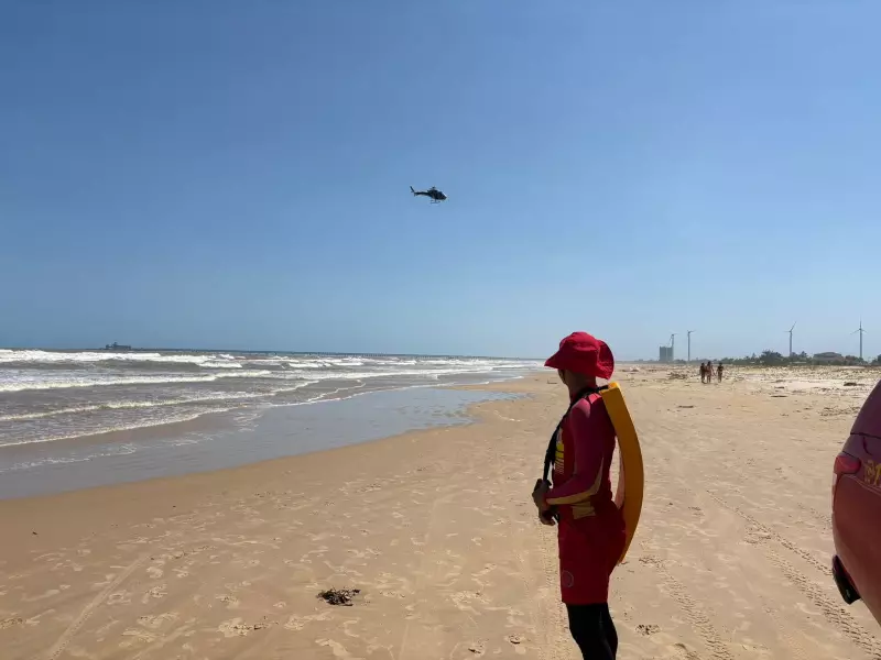 Jovem desaparece nas águas da Praia do Jatobá em Sergipe: buscas continuam
