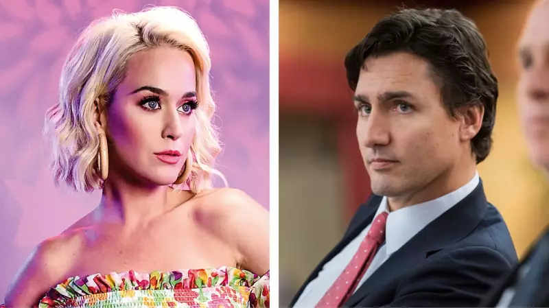 Katy Perry e ex-primeiro-ministro do Canadá são flagrados de mãos dadas em evento