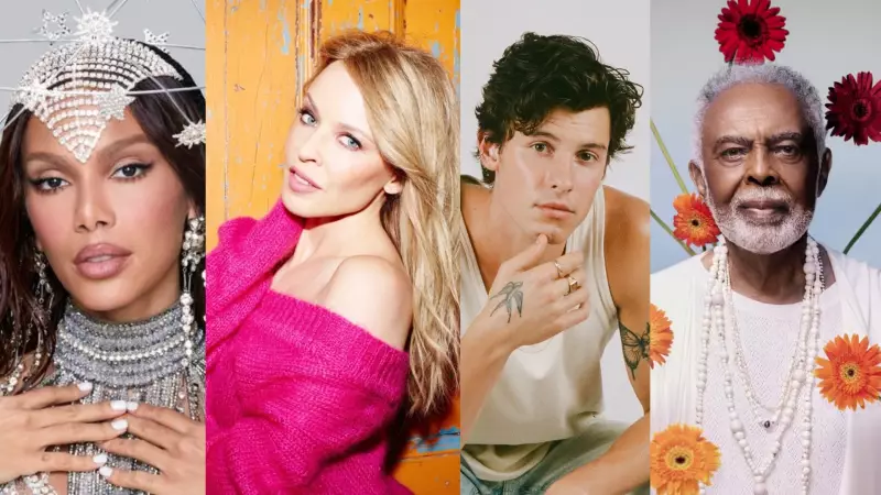 Kylie Minogue, Shawn Mendes e Anitta: Astros globais se reúnem com Gilberto Gil e Seu Jorge no Earthshot Prize 2025
