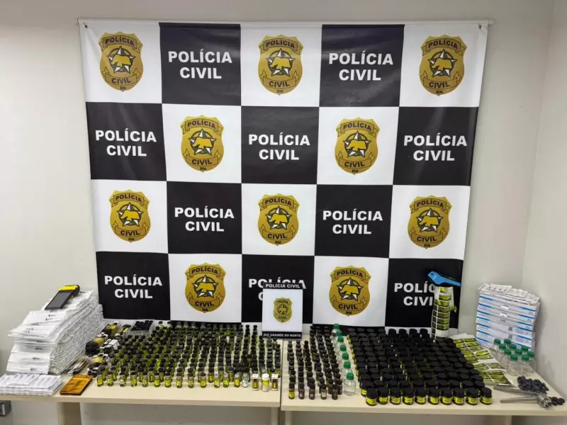Laboratório Clandestino de Anabolizantes é Desmantelado pela Polícia em Natal | Operação Apreende Toneladas de Hormônios Ilegais