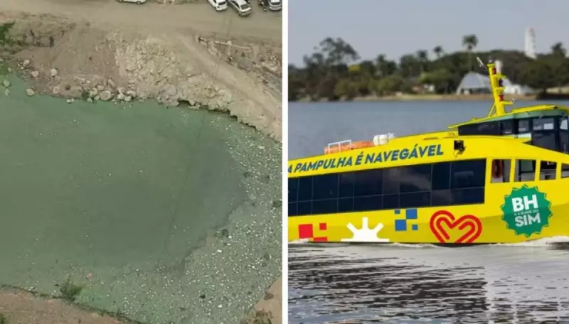 Lagoa da Pampulha em Crise: Água Verde, Fraudes e Projeto de Passeios de Barco Sob Investigação