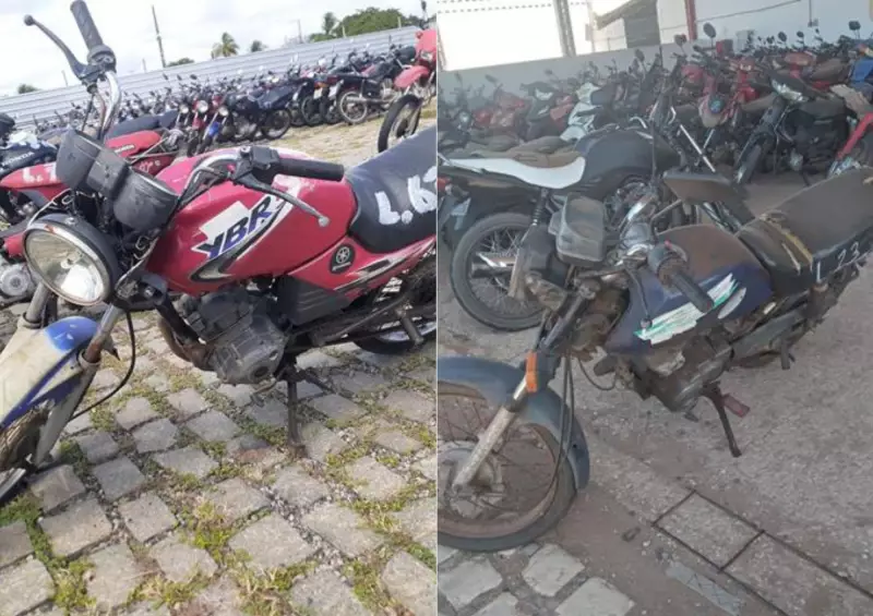 Leilão do Detran RN: Motos a partir de R$ 700! Oportunidade para comprar veículos com descontos imperdíveis