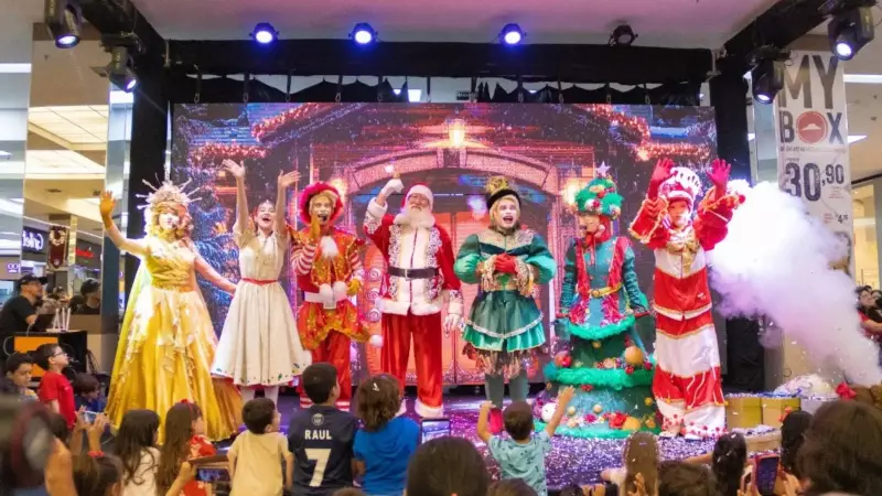 Magia Natalina Chega ao Pátio Limeira Shopping: Papai Noel Chega Neste Sábado