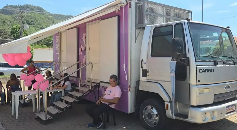 Mamografia Móvel Leva Prevenção do Câncer de Mama a Distritos de Itaperuna no Outubro Rosa