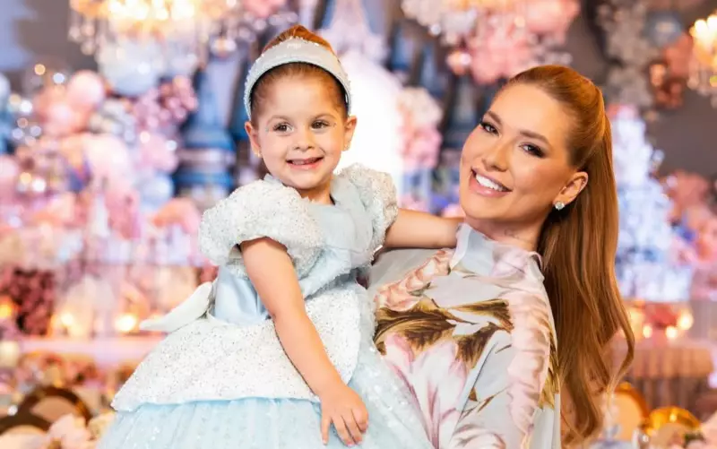 Maria Flor Brilha em Festa de Cinderela para Comemorar 3 Anos: Fotos Exclusivas!