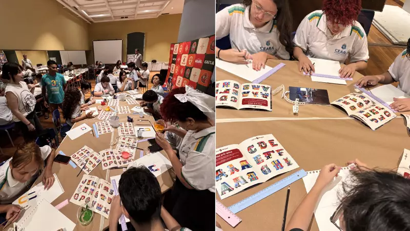 Mestres Abridores de Letras transformam ruas de Belém em galeria ao vivo com oficina gratuita