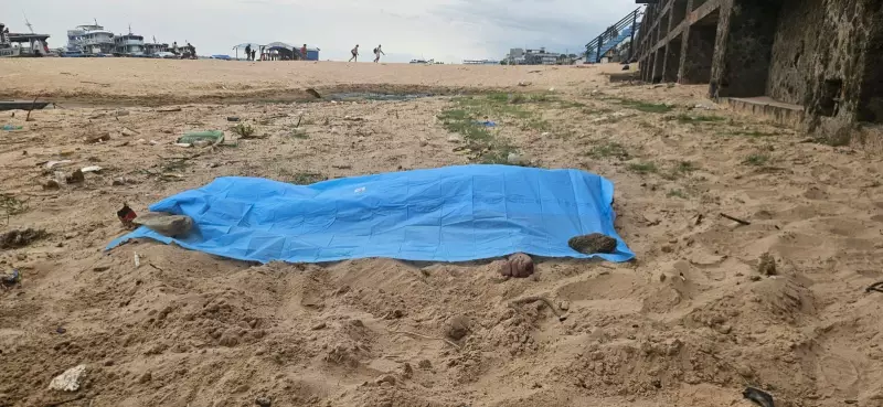 Mistério em Santarém: Homem é Encontrado Morto na Orla com Camisa Enrolada na Cabeça