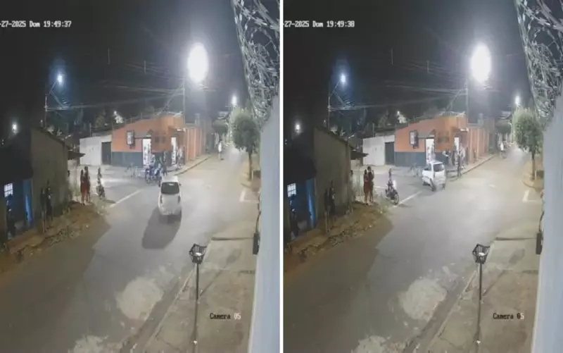 Motorista é espancado até a morte após atropelar motociclista em Goiás; vídeo mostra perseguição e linchamento