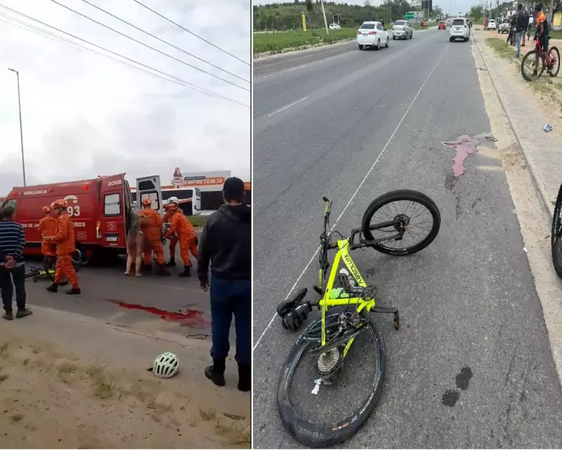 Motorista é presa após atropelar e matar ciclista na RJ-140: vítima foi enterrada em São Pedro da Aldeia