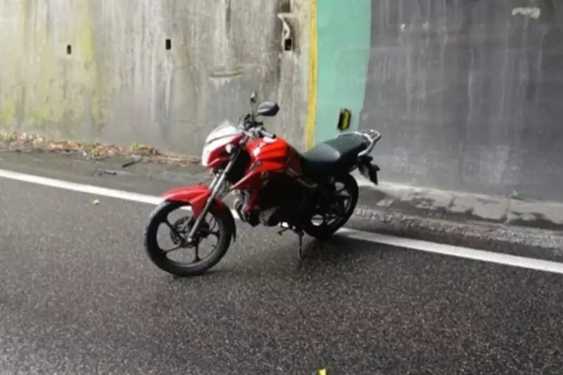 Motorista Abandona Caminhão e Foge Após Colidir com Motocicleta na Rodovia Anchieta
