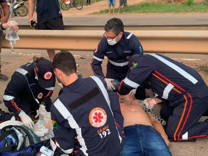 Motorista tem parada cardíaca ao volante e é salvo por socorro rápido na BR-317 no Acre