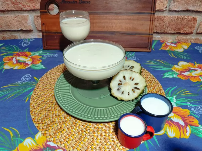 Mousse de Graviola: A Receita Fácil e Refrescante que Vai Conquistar Seu Paladar