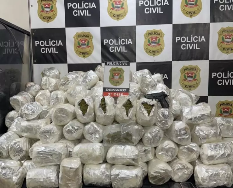 Operação apreende 138 kg de super maconha em caminhão na Zona Norte de SP