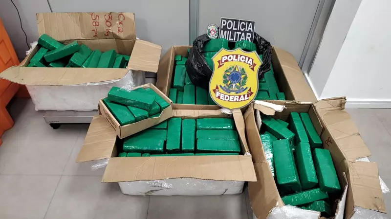 Operação apreende 160 kg de maconha em João Pessoa; homem é preso