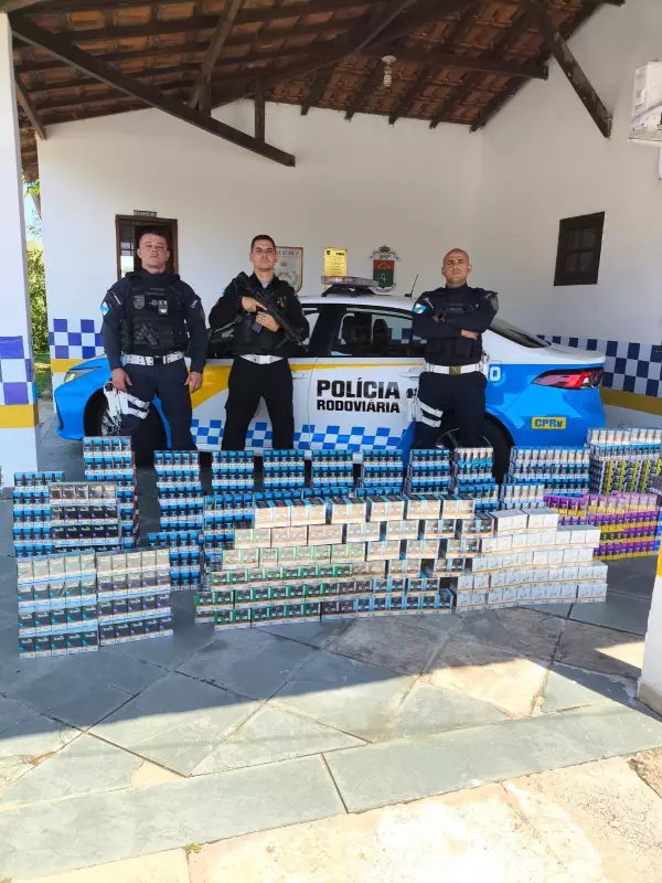 Operação apreende 5 mil maços de cigarros irregulares em Piraí, no RJ