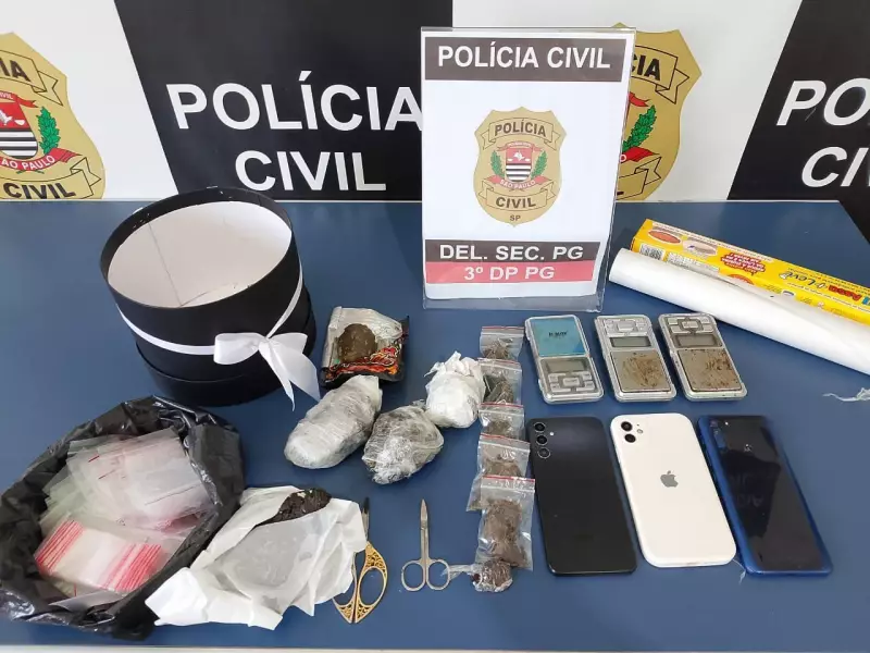 Operação apreende 'maconha de luxo' e prende suspeito que usava delivery no litoral de SP