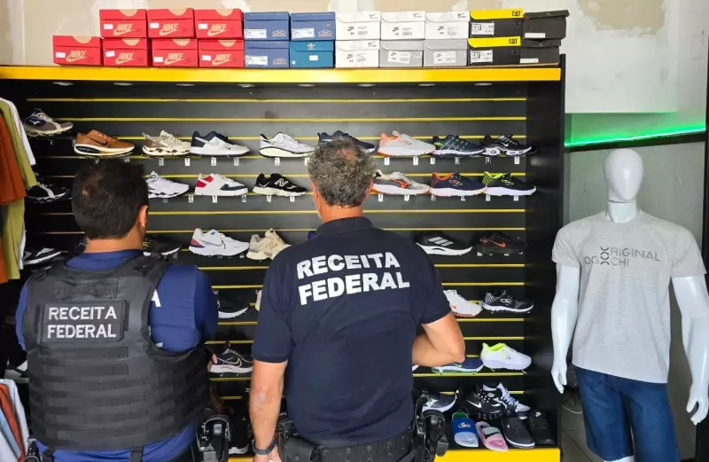 Operação contra Pirataria no Sul de MG Apreende R$ 650 mil em Mercadorias Ilegais