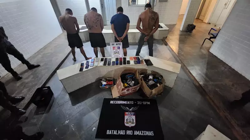 Operação contra receptação: Dupla é presa com celulares roubados no bairro Área Verde, em Santarém