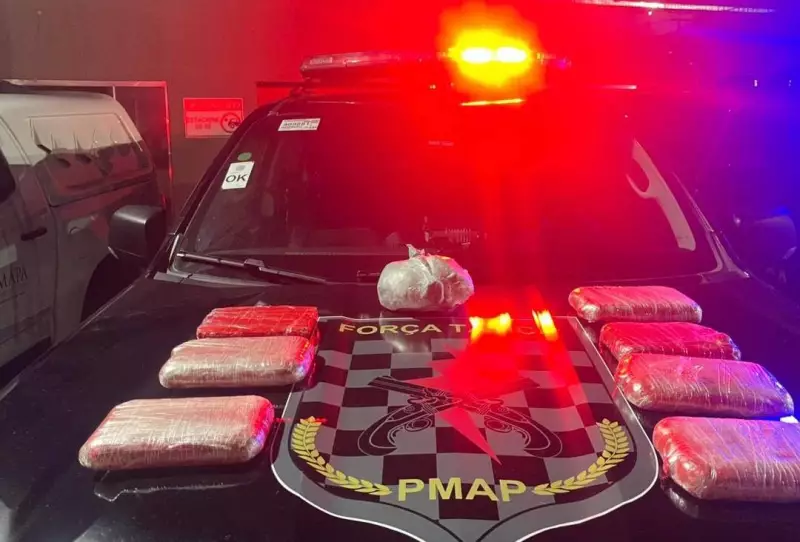 Operação da PM apreende mais de 7 kg de drogas em embarcação no Amapá | Combate ao narcotráfico