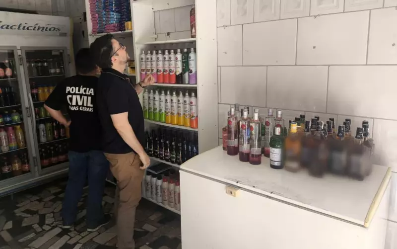 Operação da Polícia Civil desmonta esquema de bebidas falsificadas no Sul de Minas