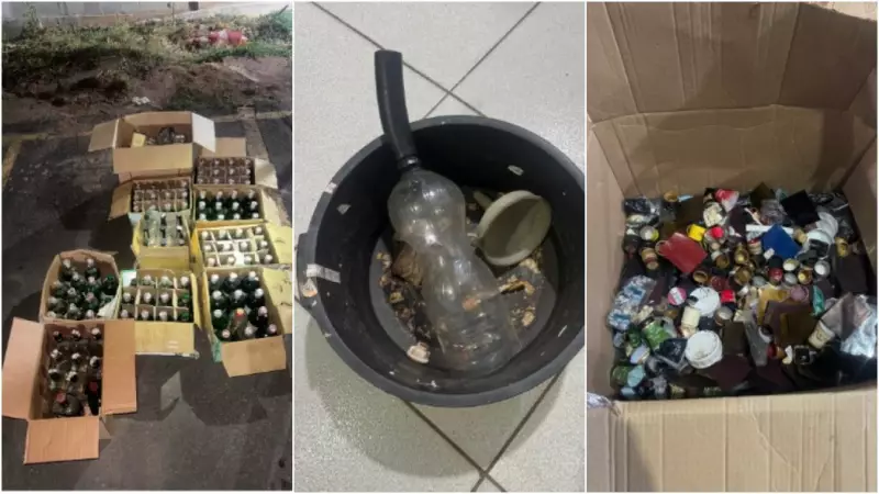 Operação da Polícia Civil desmonta fábrica clandestina de bebidas em Ribeirão das Neves