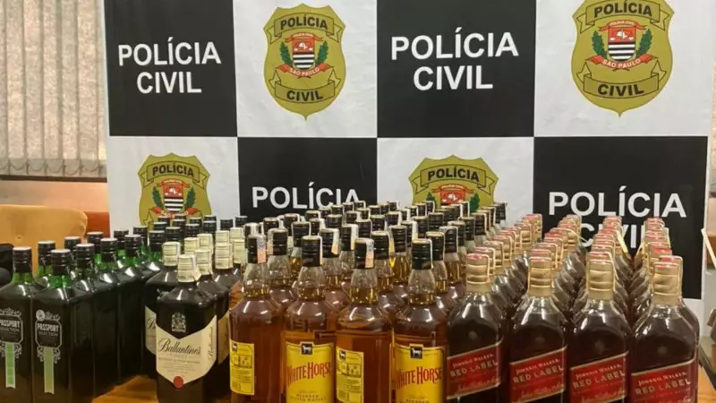Operação da Polícia em Catanduva: Bebidas Adulteradas São Apreendidas em Ação de Fiscalização